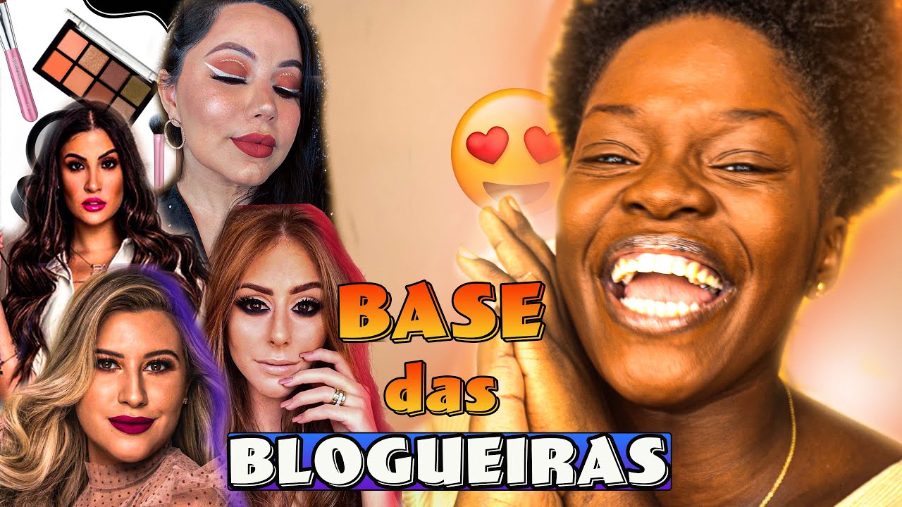BASE DAS BLOGUEIRAS - Qual a MELHOR ?? - PELE NEGRA - YouTube