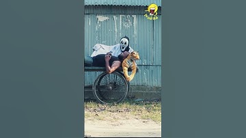 FUNNIEST SCARY GHOST PRANK JUST FOR LAUGHING 👻👻🤣 #funny #shorts