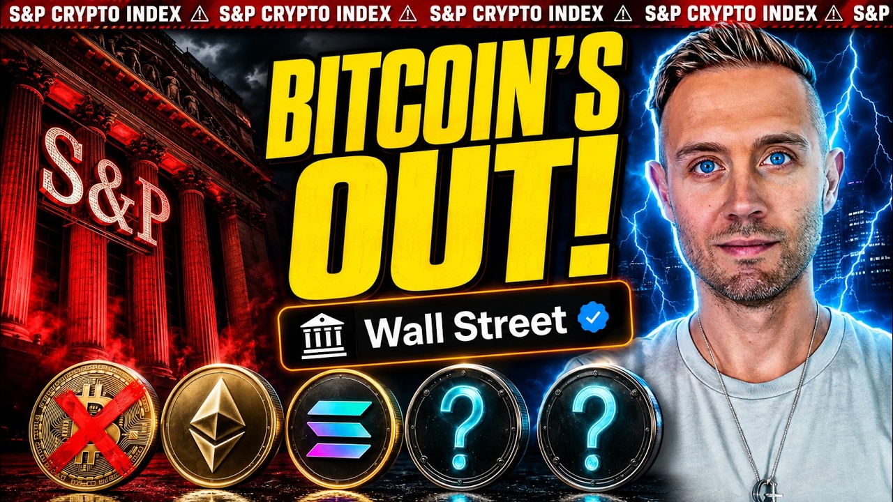 Thumbnail — Wall Street Built a CRYPTO INDEX and Left Bitcoin Out! They're Coming for THESE ALTCOINS