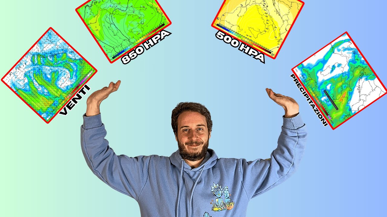 Come leggere le carte METEOROLOGICHE - livello BASE