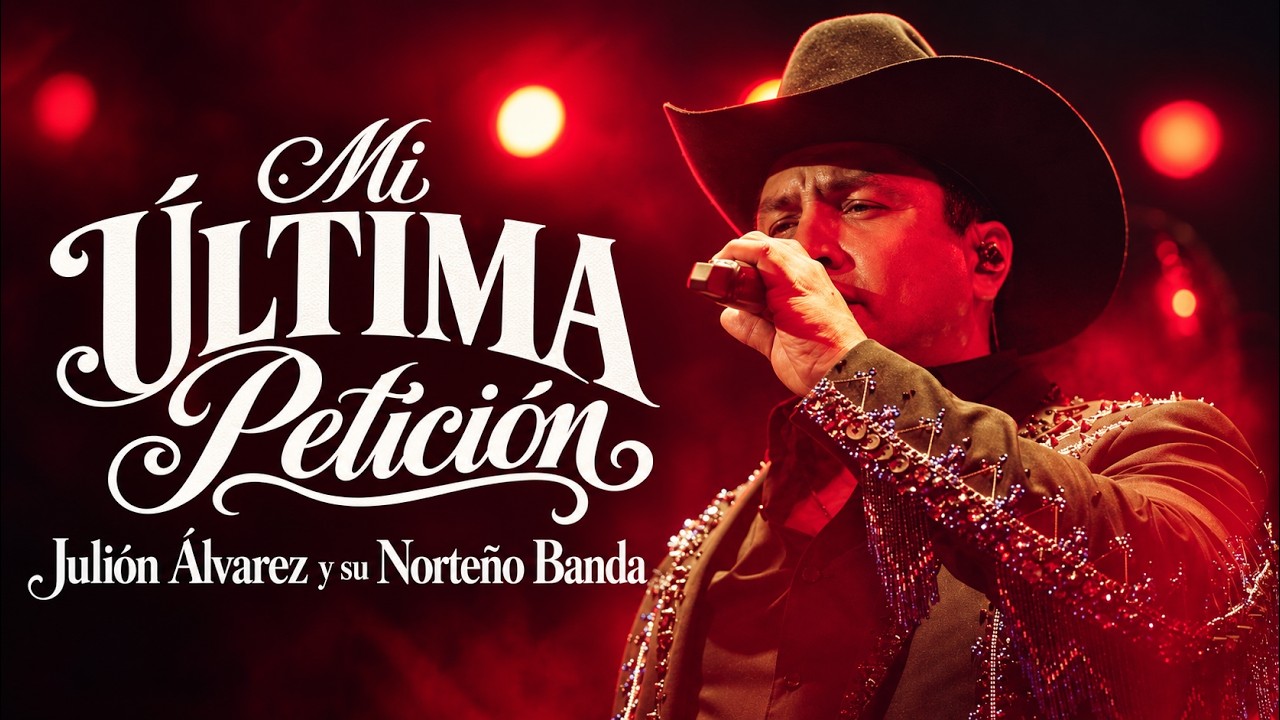 Julión Álvarez y su Norteño Banda - Mi Última Petición (Video Lyric)