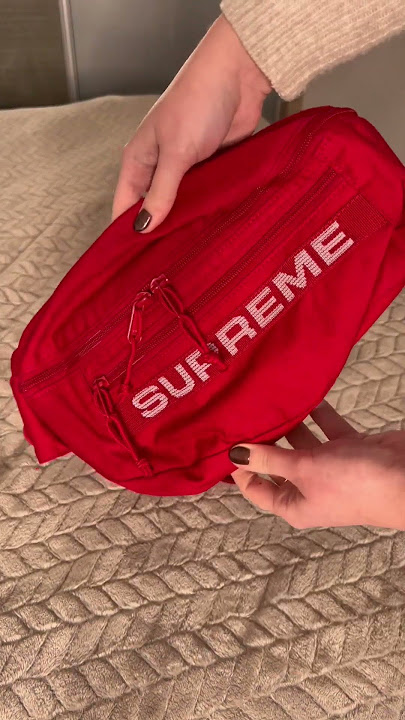 Supreme SS20 Waist Bag Review + Try-On & What can you fit inside! 