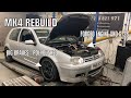 VW MK4 GOLF 1.8T BIG TURBO BUILD - FORGED ENGINE GT2871 400HP+  ** BOOSTED CONTENT  INSIDE **