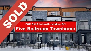 SOLD: London Ontario 5 Bed 4 Bath Townhome,  Upper Richmond Village, Modern, 231 Callaway Rd screenshot 4