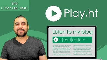 TEXT-TO-SPEECH voiceovers for videos and blog posts PLAY.HT