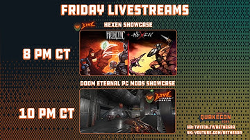 Slayers Club Live from QuakeCon | Hexen & DOOM Eternal Mods Showcase