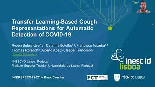 Transfer Learning-Based Cough Representations for Automatic Detection of COVID-19 - (Oral presen... screenshot 4