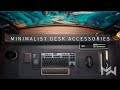 How to LEVEL UP Your Desk Setup in 2021 - Minimalist Desk Accessories - Grovemade MAJOR UNBOXING