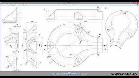 How to create a mechanical part using CATIA Part Design and Generative Shape Design 69