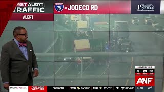 First Alert Traffic: All lanes blocked on I-75 north in Henry County