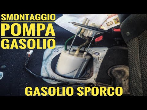 COME SMONTARE POMPA GASOLIO PESCANTE GASOLIO SPORCO