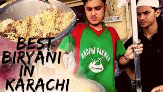 Best Beef Biryani In Pakistan | Madina Pakwan | Street Food Karachi RAS