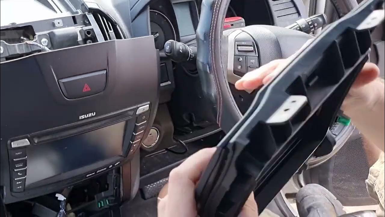 3D Switch Panels dash pod install Isuzu Dmax / MUX YouTube