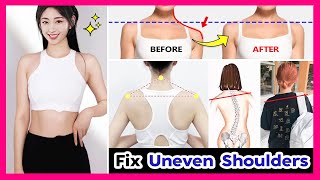 4 Best Exercises Fix Uneven Shoulders, Fix a high shoulder and Get Symmetries Shoulders