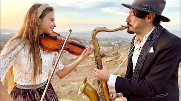 Viva La Vida - Coldplay - Karolina Protsenko & Daniele Vitale Sax - Violin Cover