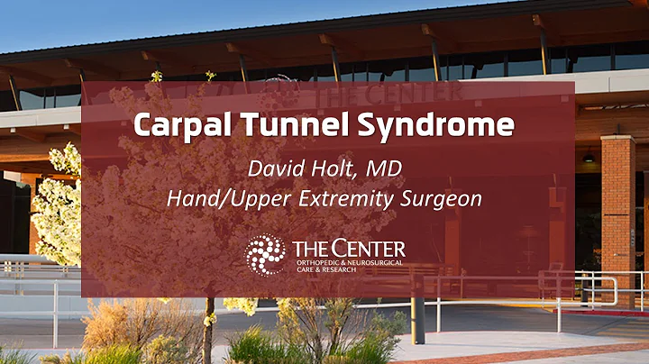 Carpal Tunnel Syndrome - Recorded Webinar