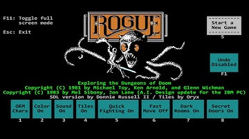 Rogue: Finding the Amulet of Yendor