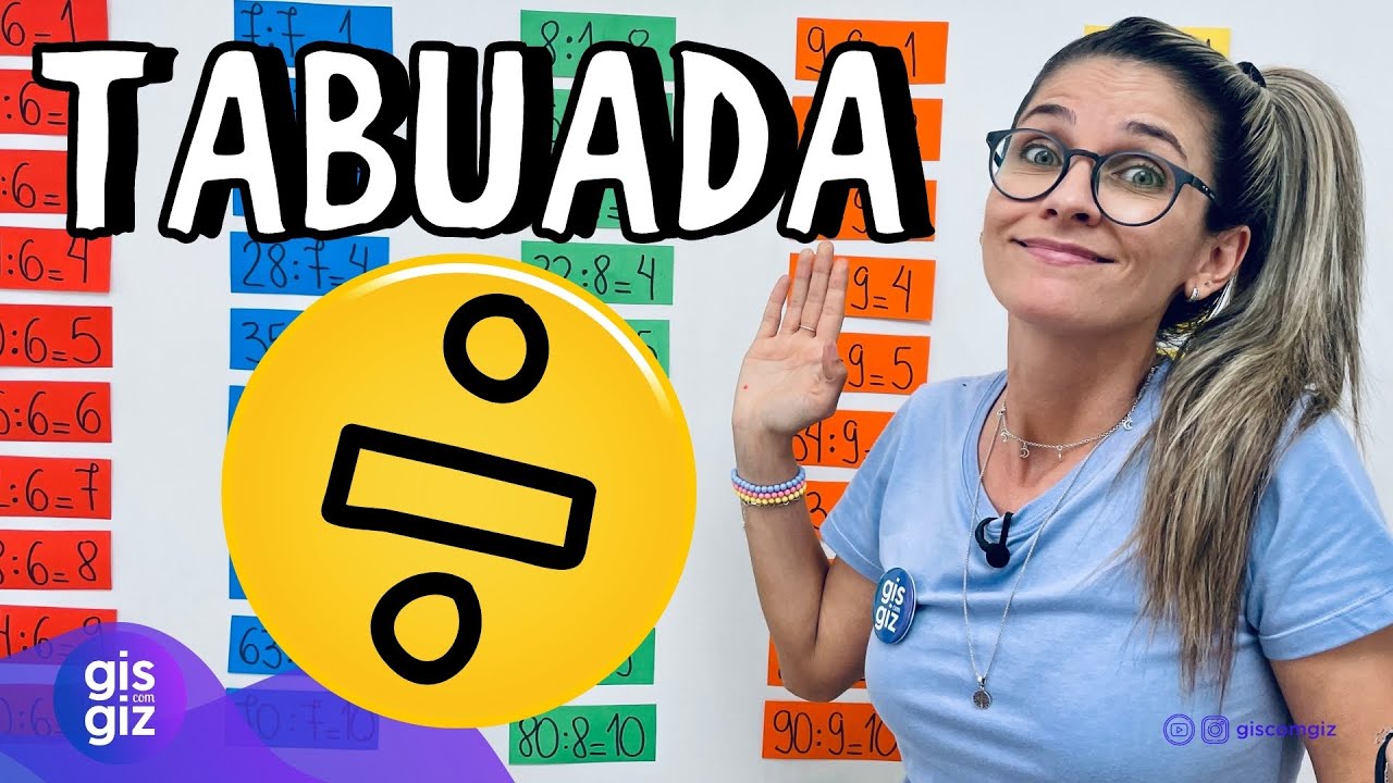 TABUADA DA DIVISÃO \Prof. Gis/ 