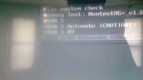 PXE Boot Menu