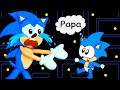 Oh no! Sonic Learns To Walk (I Love Sonic) | Pacman Stop Motion Game