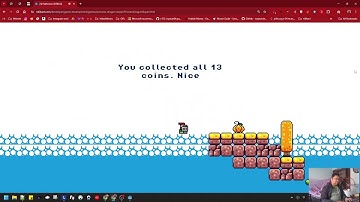 My very basic first godot game can now be played on PC in browser. Credits: @Brackeys tutorial