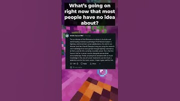 What’s going on right now that most people have no idea about? #reddit #upvote #polls #entertainment
