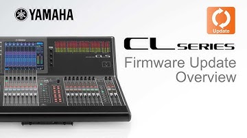 Yamaha CL series Firmware Update Overview