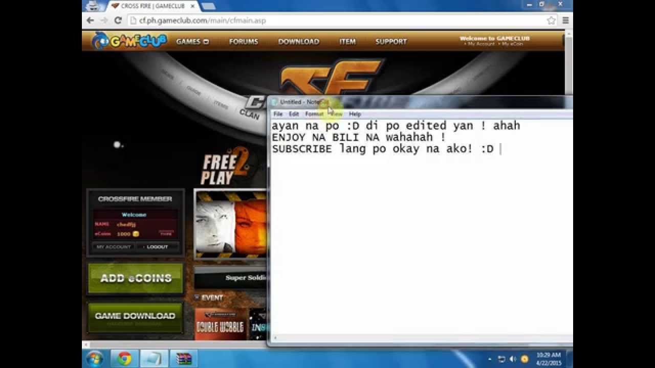 Crossfire coupon generator