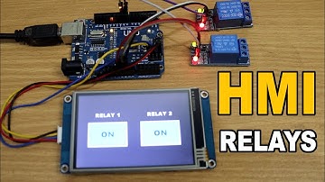 2 Channel HMI Relay Controller | Arduino Project