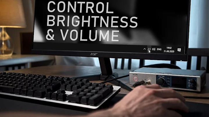 Control Your External Monitor - With Keyboard & Mouse Shortcuts