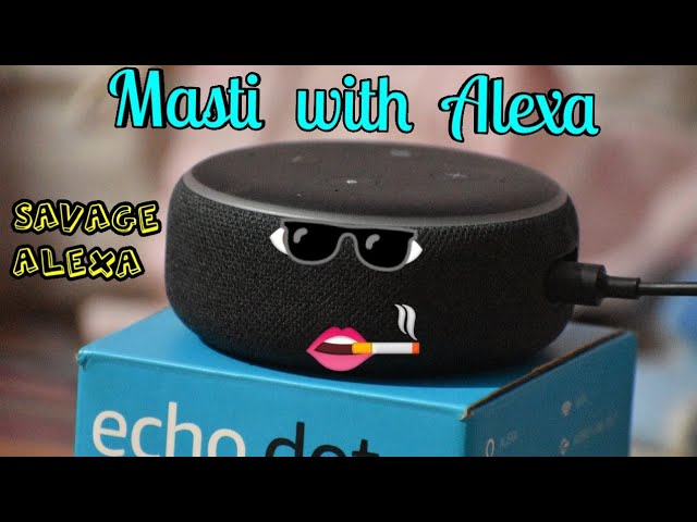 Alexa in Hindi funny ( Asking some serious question ) - YouTube