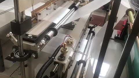 Double layer trash bag in roll garbage bag making machine #bagmakingmachine #bagcuttingmachine