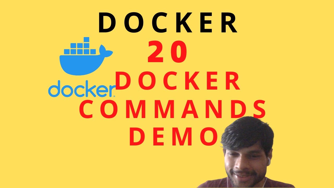 Docker: 20 Docker Commands with Demo - YouTube