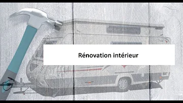 Comment refaire un intérieur de caravane ?