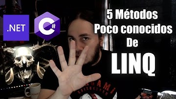 5 Métodos poco conocidos de LINQ en C# .Net