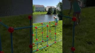 DIY obstacle course, #intelliotoys not just for Fort Building!