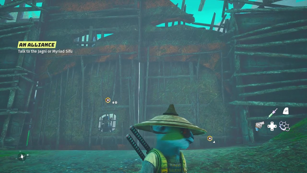 Biomutant Get to Jagni Tribe Fast Travel Point