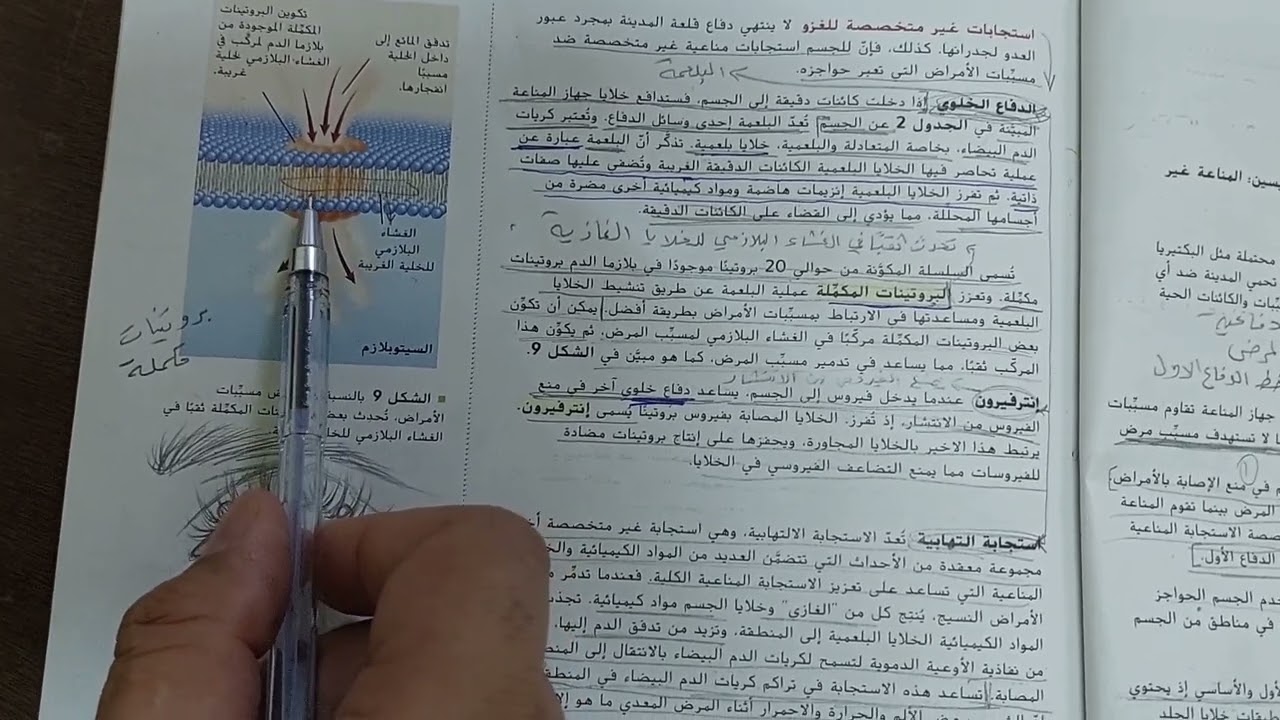 احياء.11متقدم.الوحدة6.جهاز المناعة.القسم2.جهاز المناعة.ف3 أ.محمد ميرة