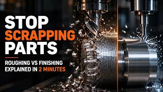 Stop Scrapping Parts: Roughing vs Finishing Explained in 2 Minutes