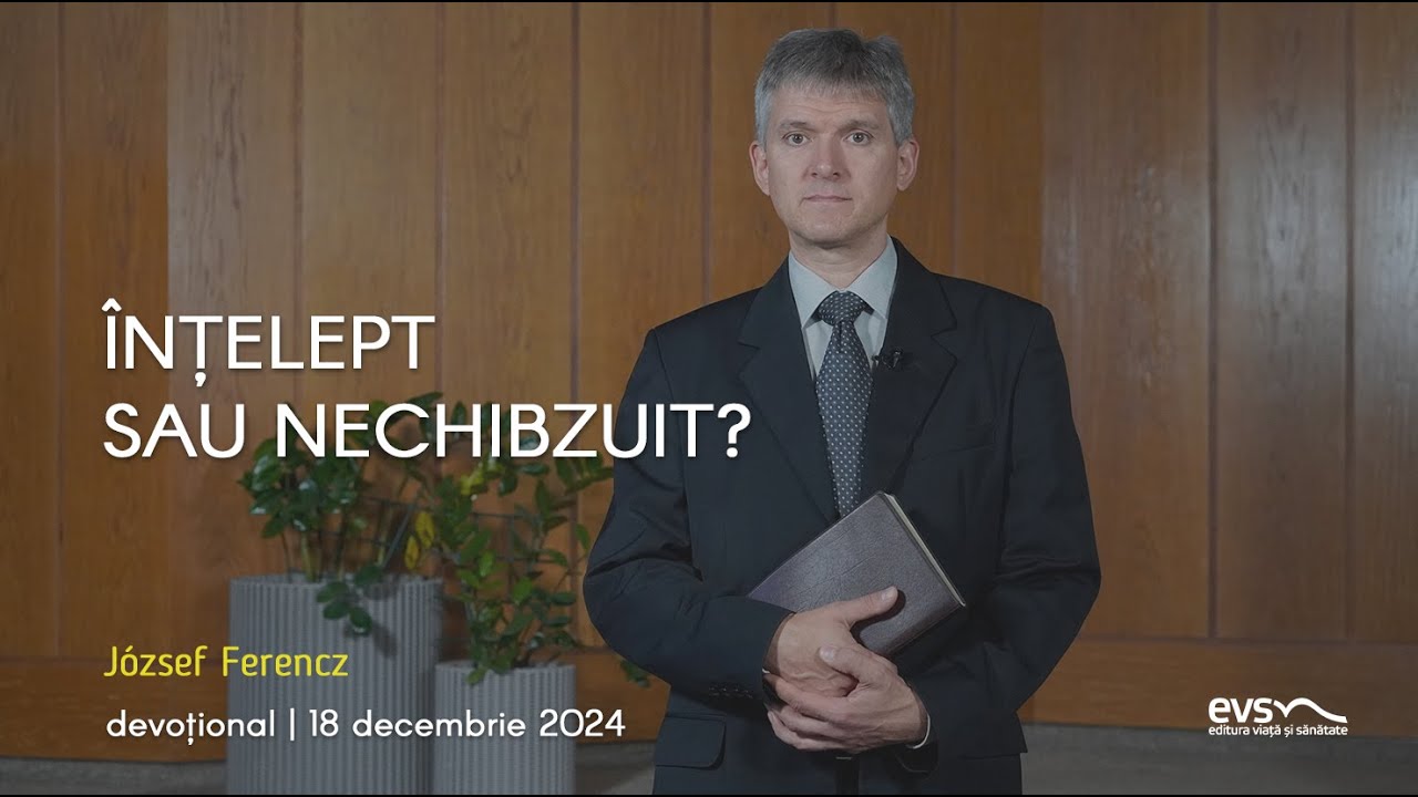 ÎNȚELEPT SAU NECHIBZUIT?