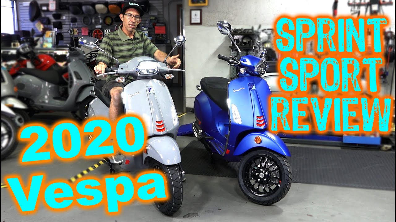 Vespa Primavera và Vespa Sprint 2020 có 8 màu mới giá không đổi