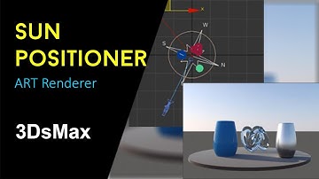SUN POSITIONER in 3Dsmax | @Quick3D
