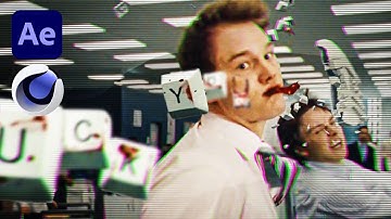 SLAMMING a Keyboard in the Face in Cinema 4D & After Effects