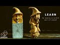 Wood Carving Ideas for Beginners - Witch Carving Tutorial