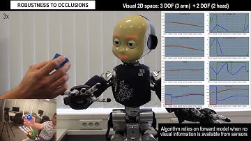 Experiment dynamics - Active inference in a humanoid robot
