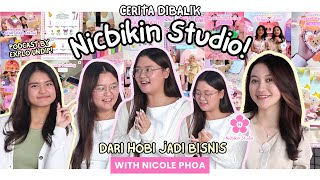 DARI HOBI JADI BISNIS?? cerita dibalik Nicbikin DIY Studio 🎨🎀✨ with Nicole Phoa