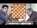 Шахматы. Крамник - Каспаров. ЖАРКАЯ СХВАТКА в староиндийской защите!