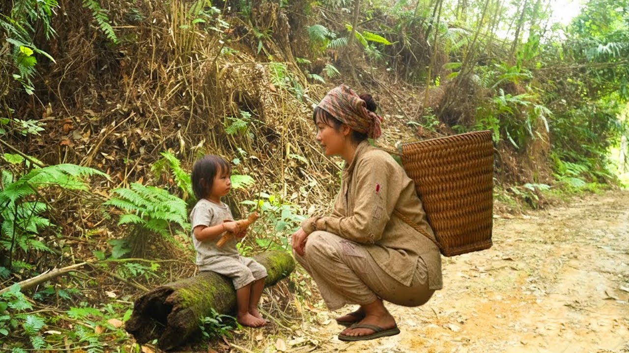 Poor Girl Encounters a Lost Little Girl on an Forest Road — Shocking Truth Revealed