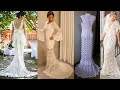 Beautiful crochet  wedding gown designs 2020