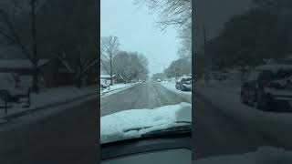 Snow day in Burnet, Tx